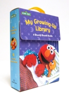 My Growing-Up Library: Sesame Street Board Books- Too Big for Diapers / Big Enough for a Bed / Too Big for Bottles / Big Enough for a Bike 0375859845 Book Cover