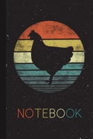 Notebook: Chicken Lover Gifts Funny Farmer Retro Vintage Farm Animals Blank Lined Notebook Cute Idea for Women Men Kids Notebook Present Thanksgiving /Birthday Party / Christmas Journal for Her Him 1671095464 Book Cover