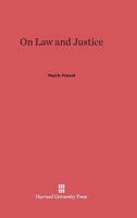 On Law and Justice 0674635507 Book Cover