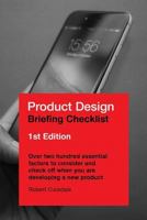 Product Design Briefing Checklist 1940805317 Book Cover