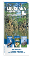 Louisiana Nature Set: Field Guides to Wildlife, Birds, Trees & Wildflowers of Louisiana 1620051435 Book Cover