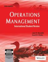 Operations Management 8126542543 Book Cover