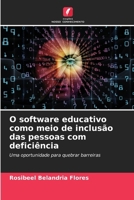 O software educativo como meio de inclusão das pessoas com deficiência (Portuguese Edition) 6207117476 Book Cover