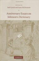 Anniversary Essays on Johnson's Dictionary 0521049881 Book Cover