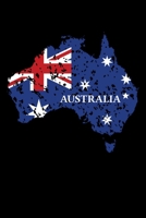 Australia: Journal / Notebook / Diary Gift - 6x9 - 120 pages - White Lined Paper - Matte Cover 1712736183 Book Cover