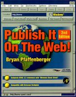 Publish It on the Web!: Windows Version 0125531435 Book Cover