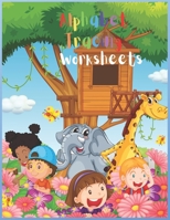 Alphabet Tracing Worksheets: Children's Alphabet Learning Book B091F1BGYM Book Cover