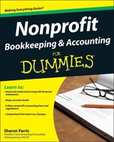 Nonprofit Bookkeeping and Accounting for Dummies 0470432365 Book Cover