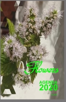 AGENDA 2020: FLOWERS (Portuguese Edition) 1698331460 Book Cover