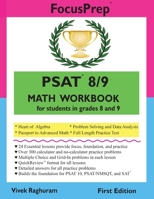 PSAT 8/9 MATH Workbook: for students in grades 8 and 9. 151237377X Book Cover