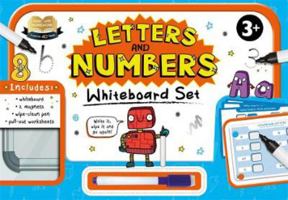 3+ Letters & Numbers (Help With Homework Book and Whiteboard Set) 1801081395 Book Cover