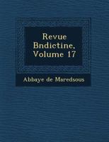 Revue B N Dictine, Volume 17 1249646693 Book Cover