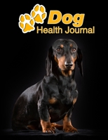Dog Health Journal: Dachshund 109 pages 8.5x11 Track and Record Vaccinations, Shots, Vet Visits Medical Documentation Canine Owner Notebook Medication Logbook Tracker 1710231068 Book Cover