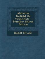 Aldhelms Gedicht de Virginitate 1287610013 Book Cover