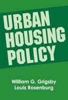 Urban Housing Policy 141284844X Book Cover