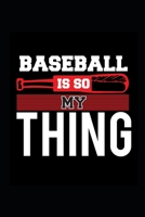 2020 Weekly Planner Sports Theme Baseball My Thing 134 Pages: 2020 Planners Calendars Organizers Datebooks Appointment Books Agendas 1698881142 Book Cover