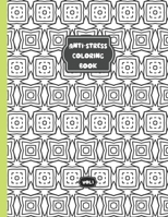Anti-stress coloring book - Vol 1: Relaxing coloring book for adults and kids - 50 diffent patterns B08P1FC6BL Book Cover