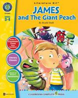A Literature Kit for James and the Giant Peach, Grades 3-4 [With 3 Overhead Transparencies] 155319327X Book Cover
