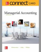 Connect Access Card for Managerial Accounting 1260413977 Book Cover