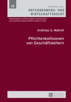 Pflichtenkollisionen Von Geschaeftsleitern 3631726155 Book Cover