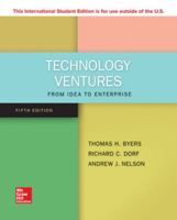 Technology Ventures From Idea to Enterprise 0073380180 Book Cover