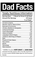 Dad Facts: Totally Nutritious Information 1950355039 Book Cover