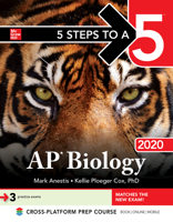 5 Steps to a 5: AP Biology 2020 1260454983 Book Cover