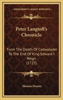 Peter Langtoft's Chronicle V1 1163300055 Book Cover
