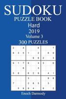 300 Hard Sudoku Puzzle Book 2019 172640238X Book Cover
