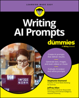 Writing AI Prompts for Dummies 1394244665 Book Cover