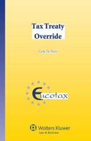 Tax Treaty Override 904115406X Book Cover