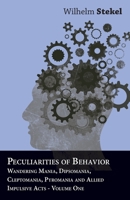 Peculiarities of Behavior. 1447472756 Book Cover