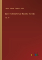 Saint Bartholomew's Hospital Reports: Vol. 11 3385250544 Book Cover