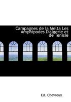 Campagnes de la Melta Les Amphipodes D'algerie et de Tenisie 1010181572 Book Cover