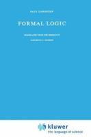 Formal Logic 902770080X Book Cover