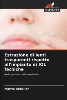 Estrazione di lenti trasparenti rispetto all'impianto di IOL fachiche: Nella gestione della miopia alta 6204129279 Book Cover