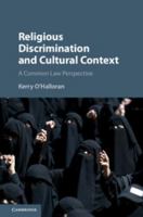 Religious Discrimination and Cultural Context: A Common Law Perspective 110843567X Book Cover