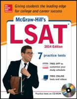 McGraw-Hill's LSAT with CD-ROM, 2014 Edition (McGraw-Hill's LSAT (W/CD)) 0071821392 Book Cover