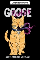 Composition Notebook: Captain Marvel Goose Cool Name For A Cat Cartoon Style Premium Journal/Notebook Blank Lined Ruled 6x9 100 Pages 1709857579 Book Cover