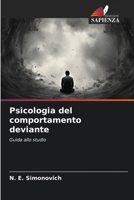 Psicologia del comportamento deviante (Italian Edition) 6207747550 Book Cover