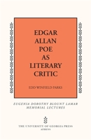 Edgar Allan Poe as Literary Critic 0820334855 Book Cover