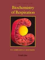 Understanding the Biochemistry of Respiration 0521399939 Book Cover