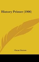 History Primer 1104246988 Book Cover