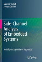 Side-Channel Analysis of Embedded Systems: An Efficient Algorithmic Approach 3030772241 Book Cover