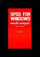 Spss For Windows Made Simple 2/Ed 0863778275 Book Cover