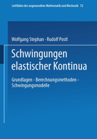 Schwingungen Elastischer Kontinua 3519023776 Book Cover