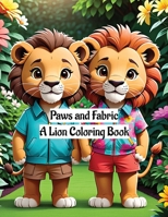 Paws and Fabric: A Lion Coloring Book B0CQND1DJ3 Book Cover