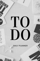 Daily To-Do List Notepad: 100 Sheets Daily Planner Notepad Tear Off Size: (9 x 6) - Schedule, Checklist, Gratitude & Self Care 1677169869 Book Cover