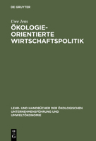 Okologieorientierte Wirtschaftspolitik 3486222589 Book Cover