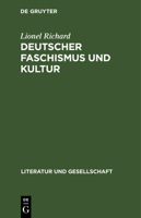 Deutscher Faschismus Und Kultur: Aus Der Sicht Eines Franzosen 3112472276 Book Cover